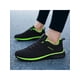 thumbnail image 4 of Zapatillas de correr para hombre, ligeras, cómodas, informales, deportivas, de malla, extra anchas, para trabajo, gimnasio, sin cordones, para tenis, para caminar, 4 of 6