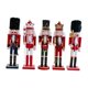 thumbnail image 2 of Figuras de Cascanueces de Navidad, soldado, decoración navideña, estatuas coleccionables para recuerdos de fiesta, estante para el hogar, 5 uds., 2 of 9