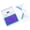 Blue, variant on Tibvox Quick Drying Stamp Ink Pad Fingerprint Ink Pad For Financial Contracts Checks