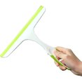 thumbnail image 6 of Summercome Super Flexible Silicone Squeegee, Auto Water Blade Water Wiper, Shower Squeegee with Hook, 9.44'' Wide Blade and 8.26'' Anti-silp Handle, Ideal for Car Windshield Window Mirror Glass Door, 6 of 9