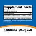 thumbnail image 2 of Suplemento Nutricost de vitamina B12 1000 mcg 240 cápsulas, 2 of 5