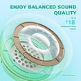 thumbnail image 3 of Auriculares Bluetooth iClever BTH22 para niños, 60 horas, aptos para jugar, 85 dBA, 3 of 6