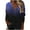 Blue, variant on LEAVINGSUO Fall Winter V Neck Long Tops for Women, Womens Tops Fashion Women Casual Long Sleeve Printed V-Neck Blouse T-Shirt Ladies Tops
