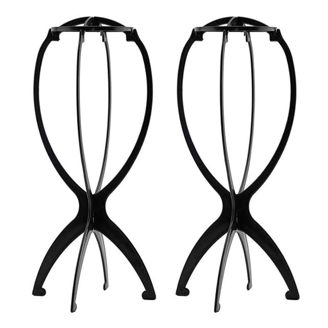 2 soportes para pelucas, color blanco. Xemadio WMXL-130-4