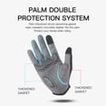 thumbnail image 4 of XOXODG Outdoor Cycling Gloves Full Finger Shockproof Microfiber Wear Resistant Breathable Anti-sweat Touchscreen Motorbike Gloves Men, 4 of 7
