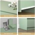 thumbnail image 4 of 6 Drawer Dresser for Bedroom,Wide Wood Dresser,Farmhouse Large Bedroom Dressers with Drawers,Chest of Drawers for Living Room,Hallway,Closet(Green), 4 of 8