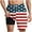 #1American flag printed_Yellow, variant on Clean Swim Trunks for Men Usa 4Th Of July Patriotic Board Shorts American Flag Star Pattern Sweatpants Quick Dry Board Shorts With Zip Pockets Bathing Suits Beach Swimwear