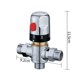 thumbnail image 2 of Mezclador termostático de ducha Interfaz de 20 mm de diámetro Grifo termostático ajustable para baño Válvula de control de temperatura de mezcla de agua fría y caliente, 2 of 5