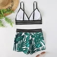 thumbnail image 6 of Xmyrz Women Swimsuits Sets 2 Piece Stylish Cute Bikini Lightweight Surfing Print Softable Bathing Suits Classic Tankinis, 6 of 9