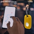 thumbnail image 2 of 2PCS Anti-Lost Scratch Proof Silicone Case Key Finder Protective Smart Tracker Key Finder Storage ,Timely Reminder, 2 of 7