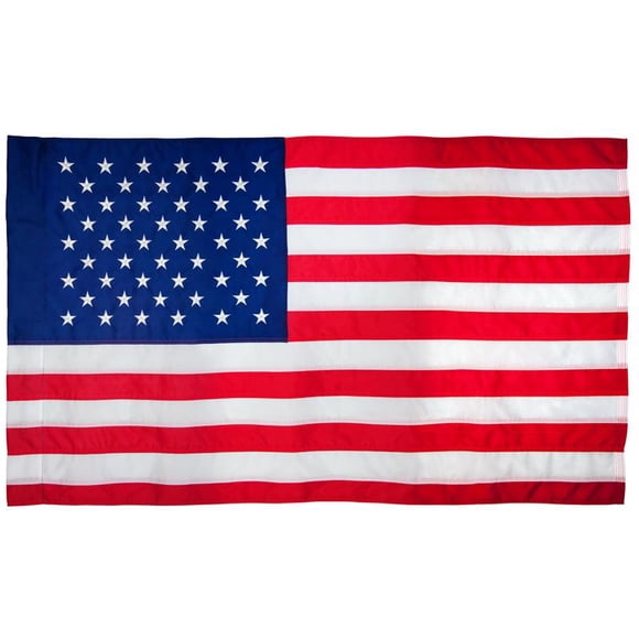 Bandera estadounidense de nailon de Flag Valley Forge, 76 cm de alto x 122 cm de ancho