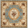 thumbnail image 3 of Unique Loom Versailles Collection Area Rug - Henry (7' 10" Square Light Blue/Cream), 3 of 7