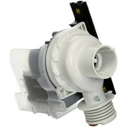GlobPro WH23X10009 WH23X10017 WH23X10031 WH23X10034 CK900264 Washer Drain Pump 7" length Approx. Replacement for and compatible with GE Heavy DUTY