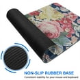 thumbnail image 6 of Long Mouse Pads for Desk,Pioneer Flower Floral Print Pattern Desk Mats on Top Of Desks, Desk Mouse Pad Extra Large with 3mm Non-Slip Base and Stitched Edge for Gaming,Office,Work,Home 47.3"x23.6", 6 of 6