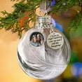 thumbnail image 3 of Mouliraty 2022NEW Christmas Ornaments Can Put Photos Angel Feathers - A Piece Of My Heart Is In Heavens Memorial, 3 of 4