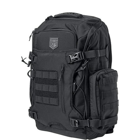 Cannae Pro Gear 500D Nylon Size Medium 21 Liter Elite Day Pack Backpack, Black - www.neverfullmm.com
