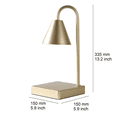 thumbnail image 5 of Mainstays Candle Warmer Lamp, Gold, 5 of 7