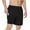 Black, variant on Ponceau Mens Trunks Mens Board Shorts Swimwear Mens Swim Trunks with Compression Liner Dark blue gradient M