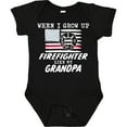 thumbnail image 3 of Inktastic When I Grow Up I Want to Be a Firefighter Like My Grandpa Boys or Girls Baby Bodysuit, 3 of 5