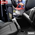 thumbnail image 3 of Bolsillo de malla para el asiento del automóvil, portamonedas de almacenamiento para el asiento delantero del conductor del automóvil, bolsa para el monedero del automóvil entre los asientos, TUNC Sencillez, 3 of 5