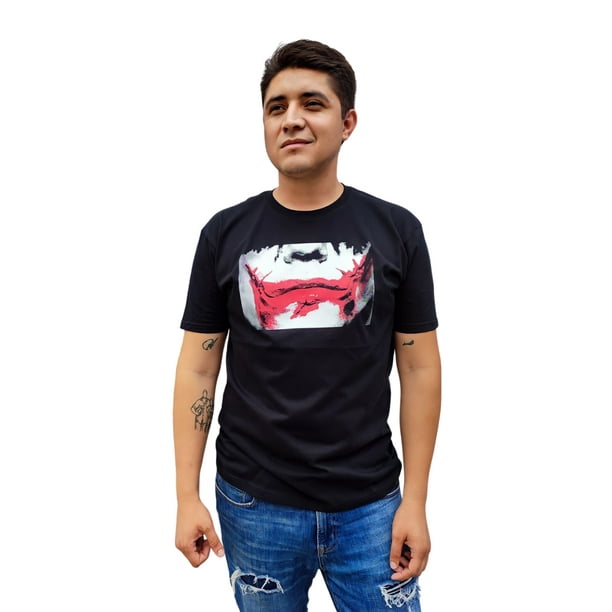 Playera T-max Joker Color Negro Cuello Redondo Manga Corta Talla XL