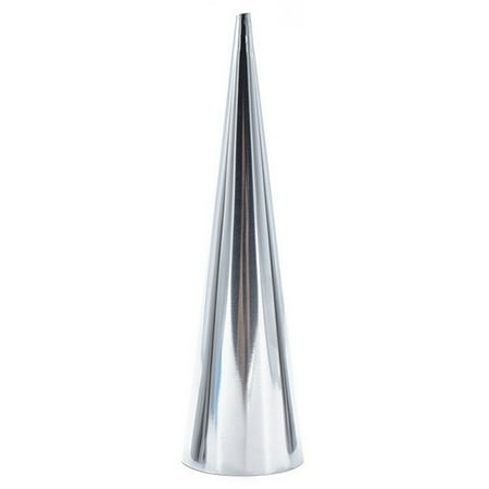 

12pcs Conical Tube Spiral Croissant Pastry Home Stainless Steel Cream Cake Mold