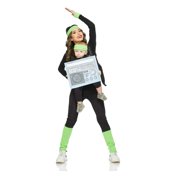 80's Gym Instructor  Boombox