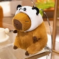 thumbnail image 4 of New Capybara Plush Toy Lovely Capybara Turn to Panda Rabbit Stuffed Doll Soft Cartoon Animal Pillow Valentine Gift, 4 of 5