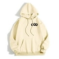 thumbnail image 6 of Christian Hoodies for Women 2025 It's Never Luck It's Always God Hoodie with Pockets Hooded Sweatshirt Pullover Tops, 6 of 8
