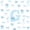 Blue G, variant on Feelyou Cute Bow Letter Q Full Size Sheets for Girls, Watercolor Ribbon Bed Sheets for Bedroom, Blue, 4-Piece