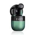 thumbnail image 1 of Auriculares compatibles con Bluetooth con caja de carga Deportes TWS Auriculares con control de micrófono Toque Control Mini auriculares Verde kenally EL022575-02B, 1 of 7