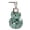 Green, variant on Misright Elegant Ceramic Gourd Shaped Soap Dispenser Decorative Modern Farmhouse
