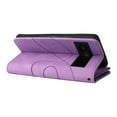 thumbnail image 6 of Multifunctional Case for Google Pixel 7,Card Slots[RFID Blocking],Durable Flip Folio Kickstand Magnetic Closure Leather Zipper Wallet Wrist Strap Shockproof Case for Google Pixel 7, Purple, 6 of 12