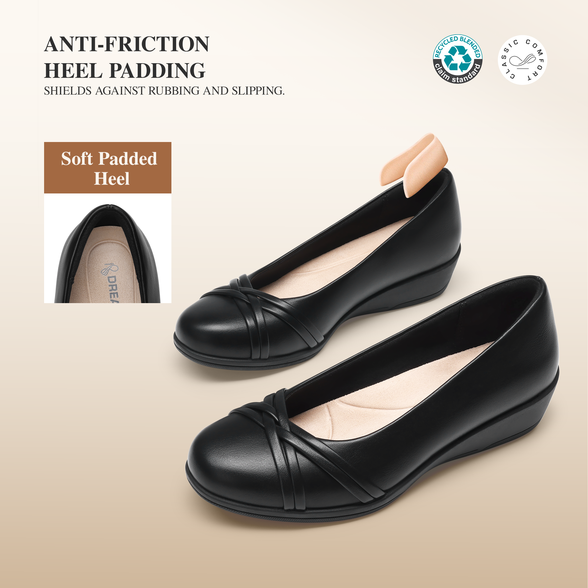 Burudani Women's Ballet Flats with Arch Support photo 3