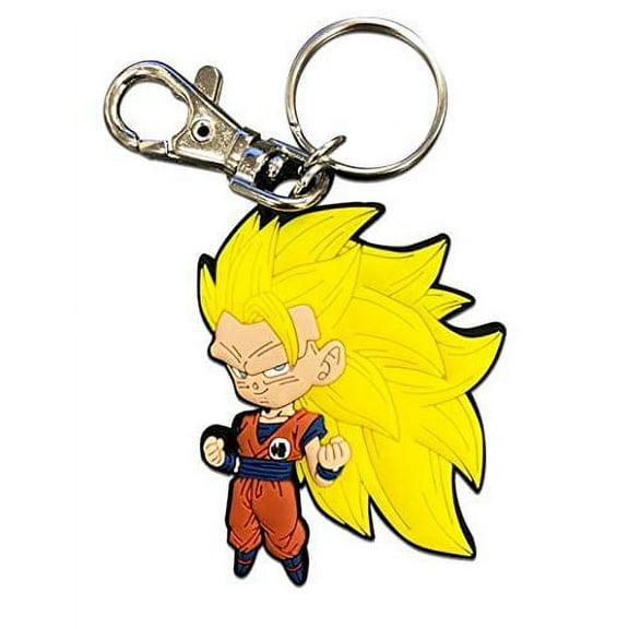Great Eastern Entertainment GE-85436 Dragon Ball Super: DBS01 SD SS3GOKU01 PVC Keychain
