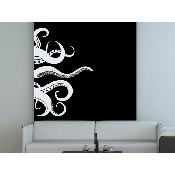 Wall Decal Octopus Vinyl Sticker Decals Tentacles Nautical Bedroom Decor