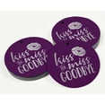 thumbnail image 3 of Inkdotpot Real Silver Foil Kiss The Miss Goodbye Bridal Shower Tags Favor Hang Paper Tags 50 Pieces, 3 of 6