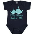 thumbnail image 3 of Inktastic My Nana Loves Me Boys or Girls Baby Bodysuit, 3 of 5