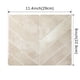 thumbnail image 2 of Wosthever Transforma tu espacio con pegatinas 3D para azulejos: diseño de espiga para azulejos adhesivos de cocina y baño. Decoración del hogar SCQ1758（22.9x29cm） 12 piezas, 2 of 6