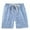 Light Blue, variant on Boys Athletic Shorts Waist Clothes Pants Kids Elastic Cotton Shorts Casual Solid Color Size 5-6 Years