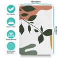 thumbnail image 5 of Boho Retro Floral Pet Feeding Mat-Absorbent Pet Placemat for Food and Water Bowl, with Waterproof Rubber Backing, Quick Dry Water Dispenser Mat for Dog and Cat (16"x24"), 5 of 7