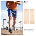 thumbnail image 3 of unbranded 10Pares De Calcetines Beige De Nylon Transpirable Para Adultos Con Tabi, 3 of 5