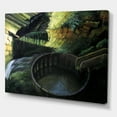 thumbnail image 3 of Designart ' Old Watermill In Green Nature Landscape ' Lake House Canvas Wall Art Print, 3 of 4