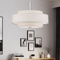 thumbnail image 2 of 52137-91 Livex Lighting Monroe - 4 Light Pendant In Timeless Style-16 Inches Tall and 18 Inches Wide-Brushed Nickel Finish    -Traditional, 2 of 14