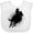 AA-White, variant on Inktastic Rodeo Rider Team Roping Boys Baby Bib