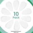 thumbnail image 2 of OCJRFGBN Facial Sponge Pads, 10 Pack Buff Puff Style Face Scrubbers, White Exfoliating & Deep Cleansing Pads for Daily Skincare, 2 of 6