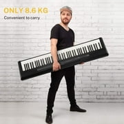 Donner DEP-10 Digital Piano 88 Key Weighted, Full-Size Electric Piano Portable Keyboard for Beginners, with Furniture Stand, Triple Pedals, Power Supply