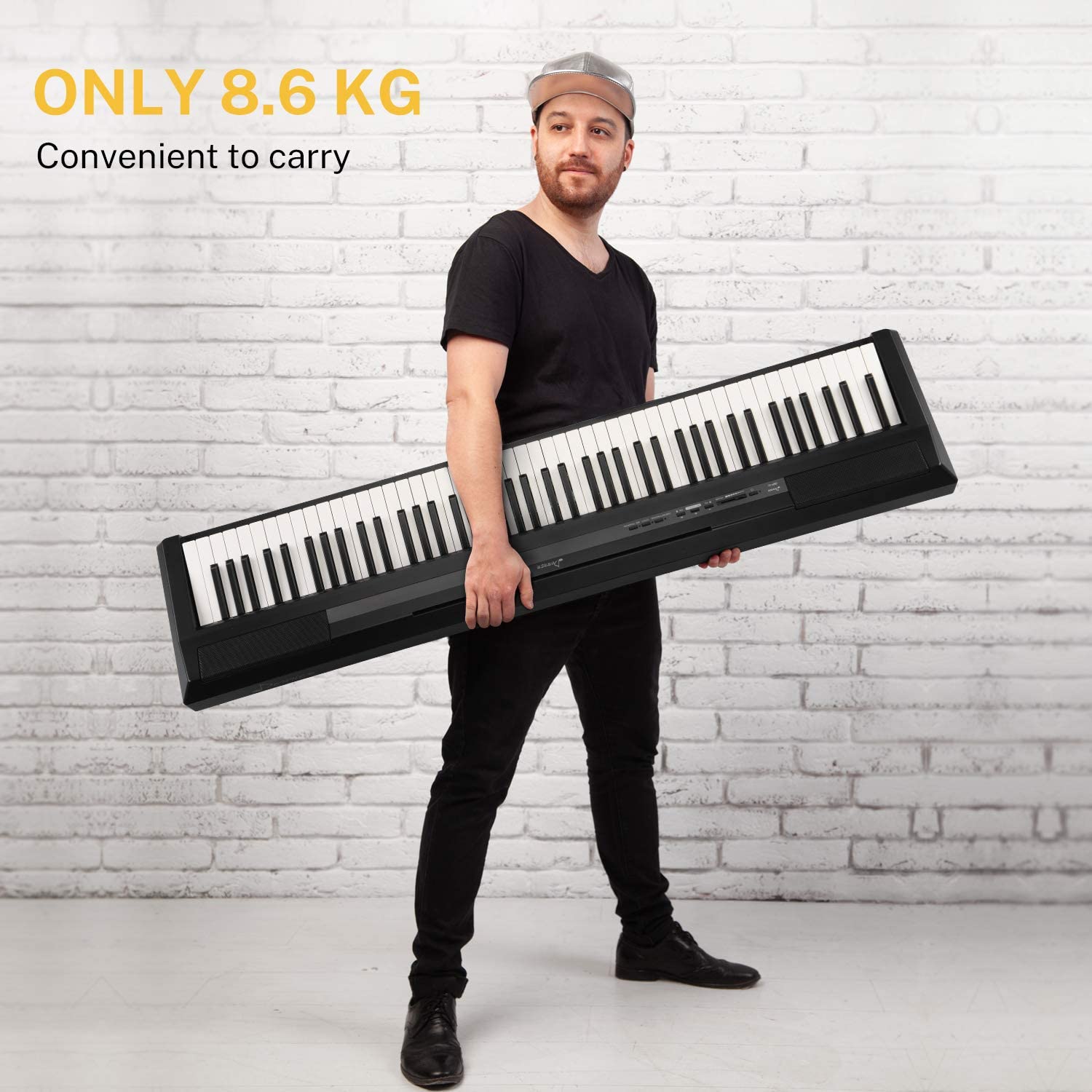 Donner DEP-10 88-Key Digital Piano with Furniture Stand photo 7