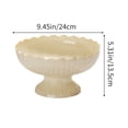 thumbnail image 3 of Tall Fruit Plates with Removable Drainer – Thickened Plastic Snack & Candy Organizer for Coffee Table or Kitchen Counter, 3 of 6