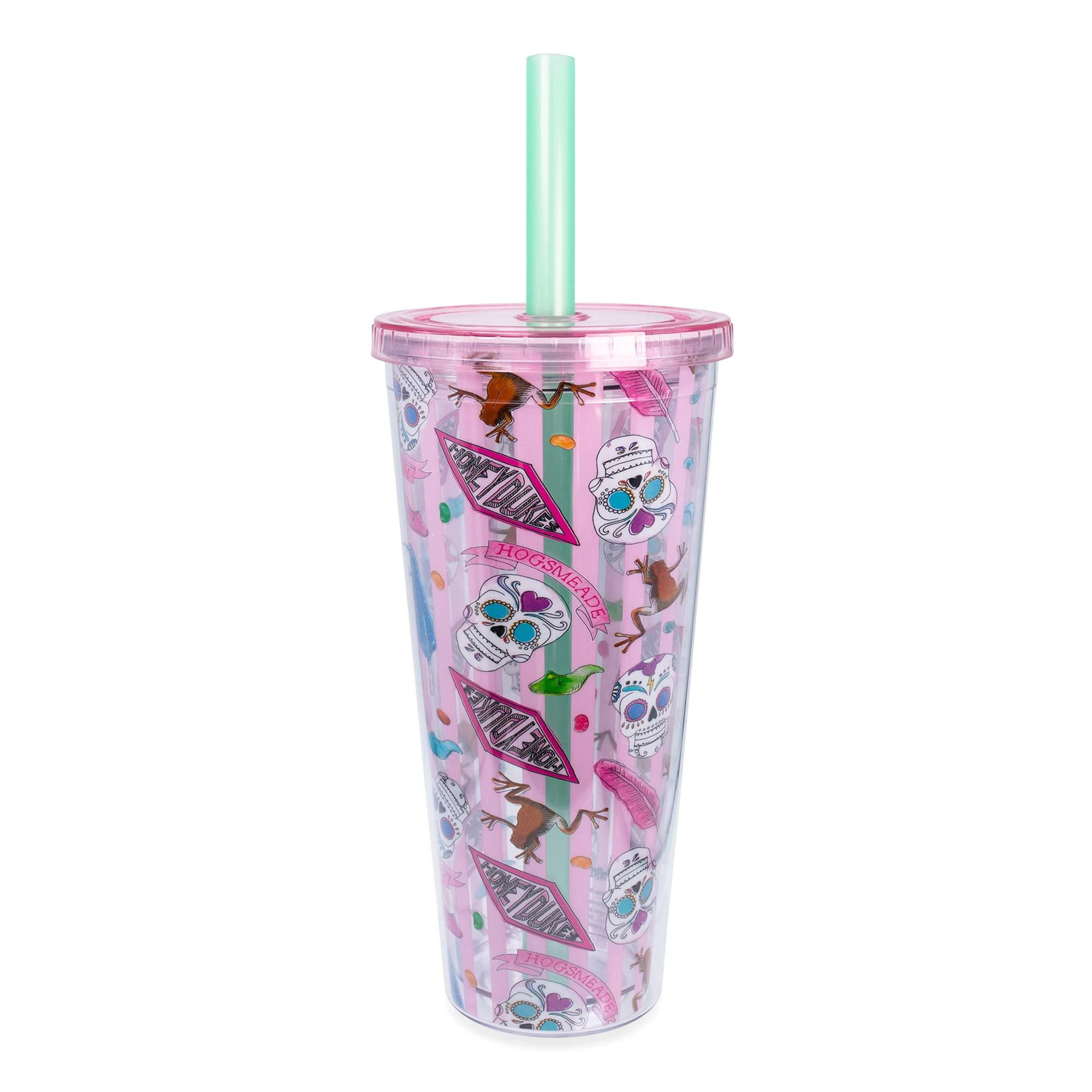 Harry Potter Honeydukes Icons Carnival Cup with Lid and Straw | Holds 24 Ounces